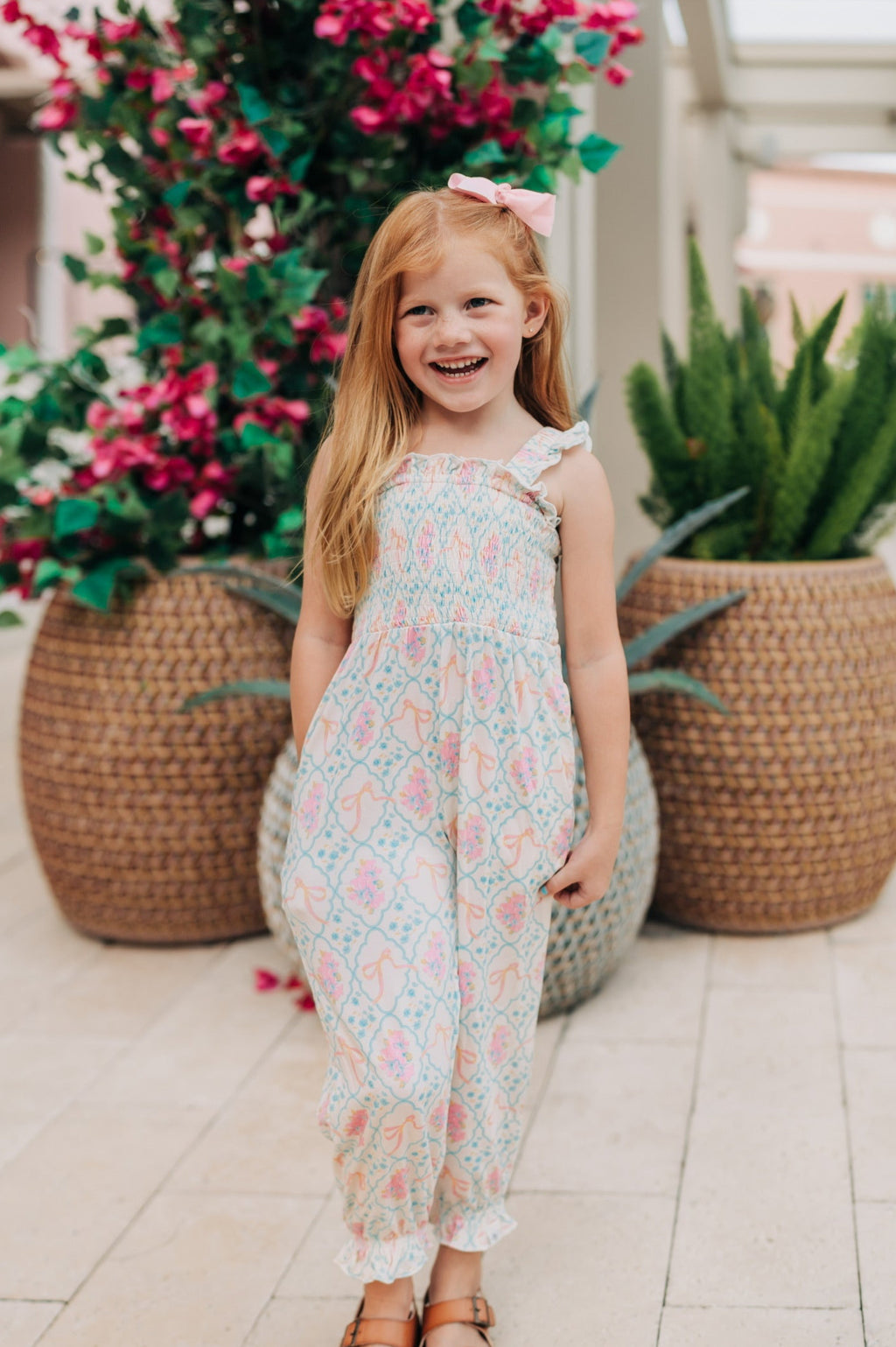 Girls Floral Fancies Romper Summer Romper Love And Grow Love And girls-floral-fancies-romper-summer-romper-love-and-grow-love-and