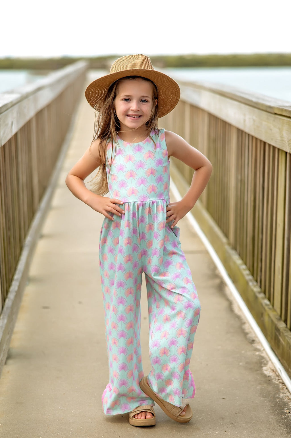 Palm Tree Paradise Two-Piece Set main image 1