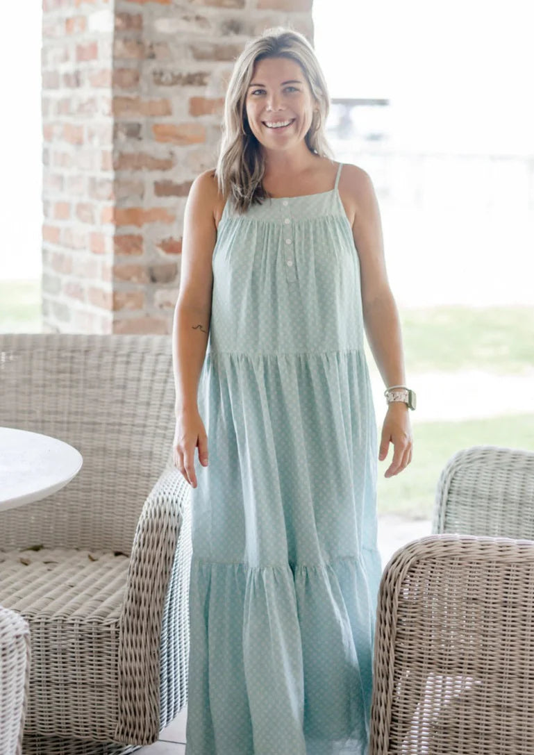 Kailani™ - Maxi Hawaii Dress - Belt included