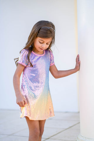 Prism Party T-shirt Dress