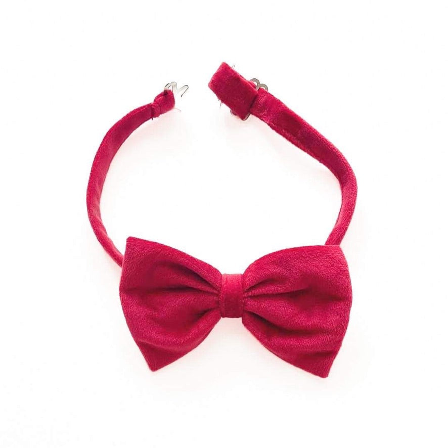 Red Velvet Bow Tie