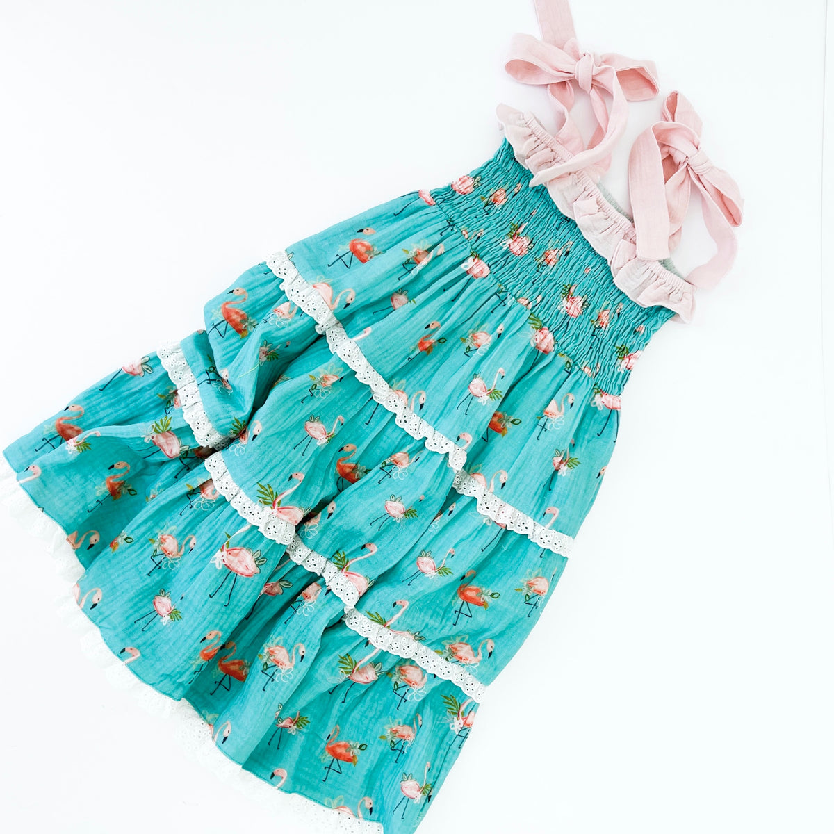 Fanciful Flamingo Maxi Dress