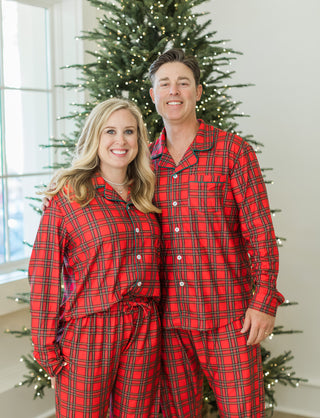 *PREORDER* Holiday Heirloom Plaid Button Down Comfort Set