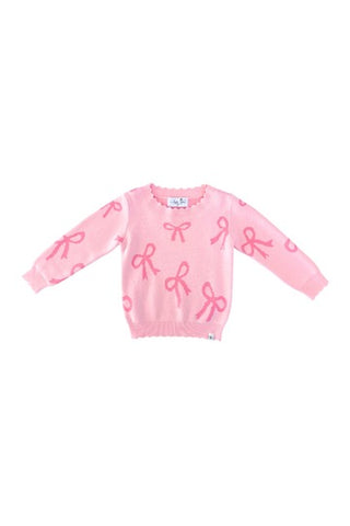 Rosy Ribbon Sweater