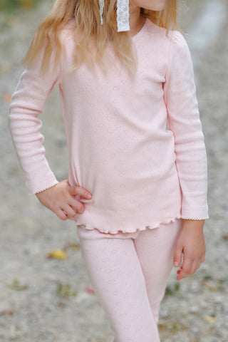 Bonnie Belle Pointelle Layering Shirt