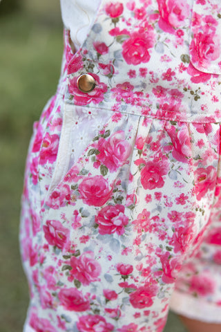 Prairie Rose Bloomer Overalls
