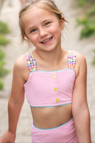 Sweetheart Splash High Waisted Bikini