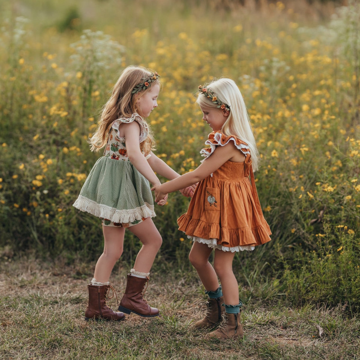 Pretty as a Pumpkin Pinafore