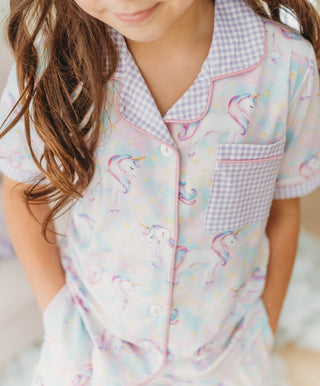 Unicorn Daydream Shorts Comfort Set