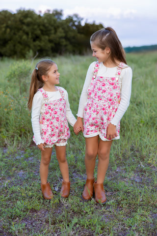 Prairie Rose Bloomer Overalls