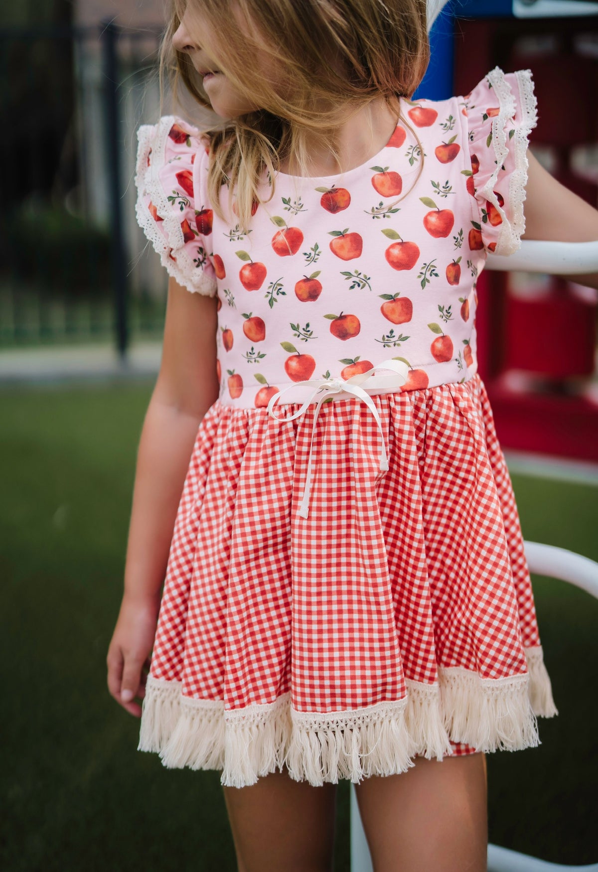 Vintage Apple Tunic Set