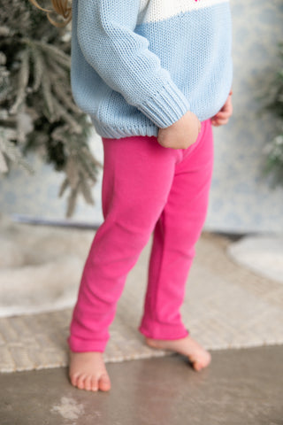 Pink Bunny Hill Leggings