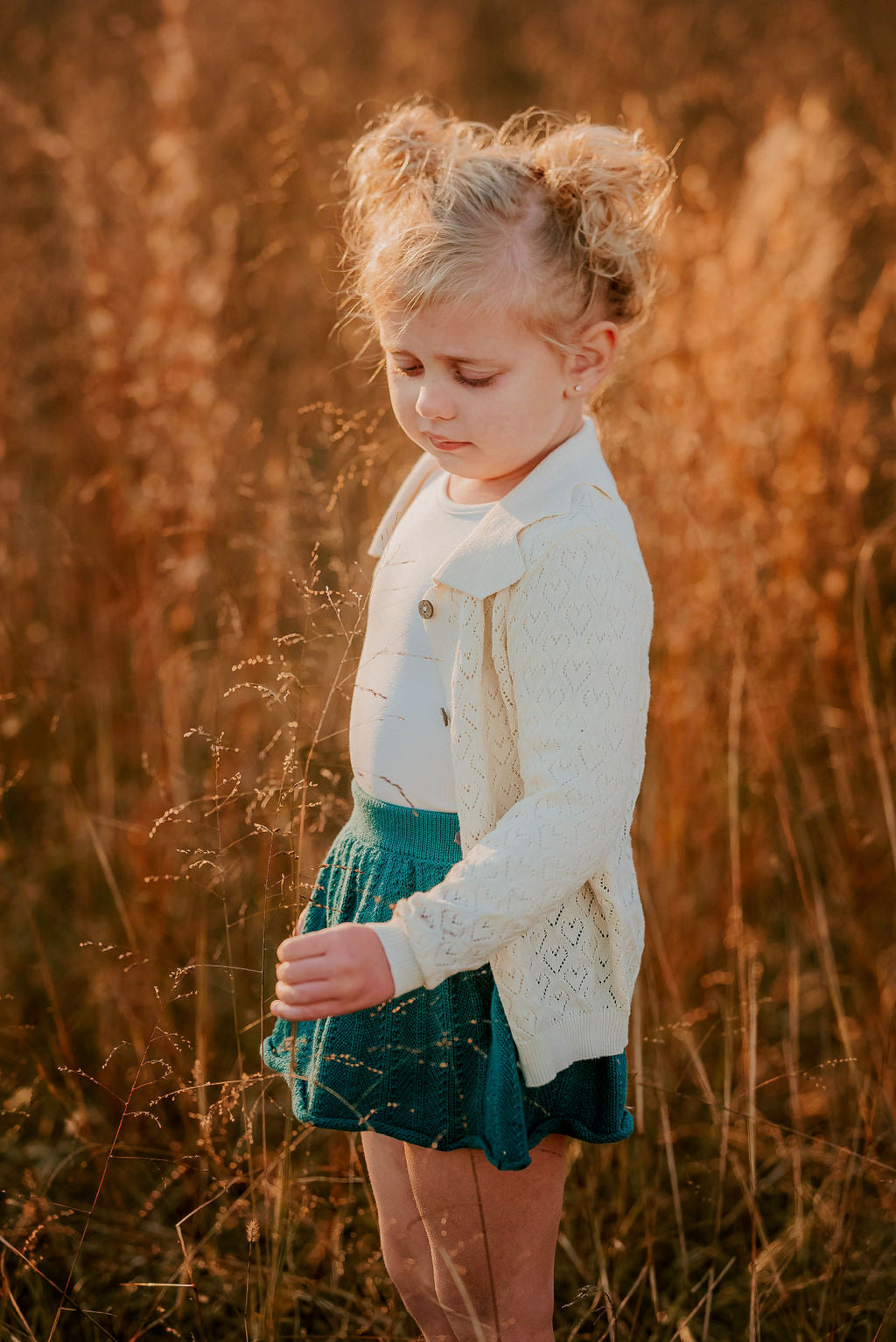 Cream Sweetheart Cardigan