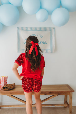 Sparkle Sport Set ~ Take Me Out To The Ballgame (Long sleeves & Short sleeves)