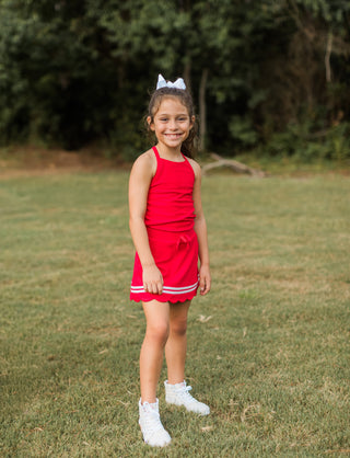 Gameday Scallop Athletic Set ~ Red