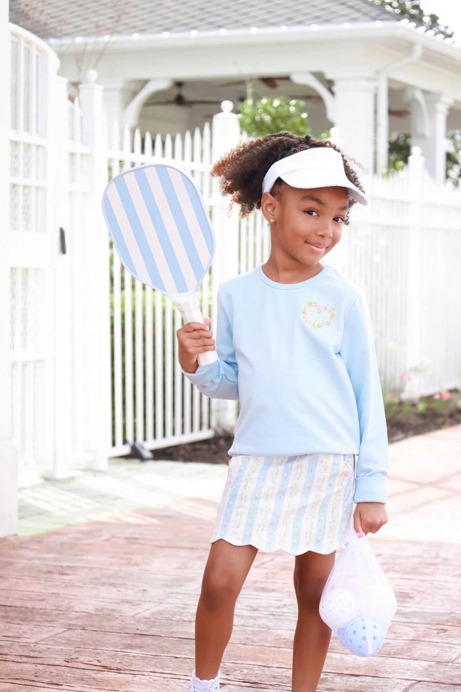 Coastal Courtside Athletic Skort Love and Grow Clothing Co