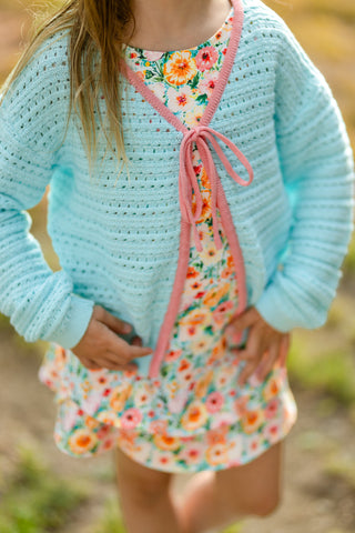 Ice Blue Cardigan