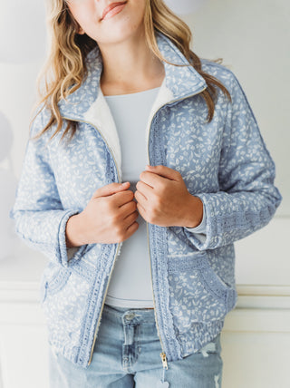 Denim Daisies Jacket