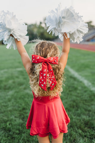GameDay Scallop Athleisure Dress