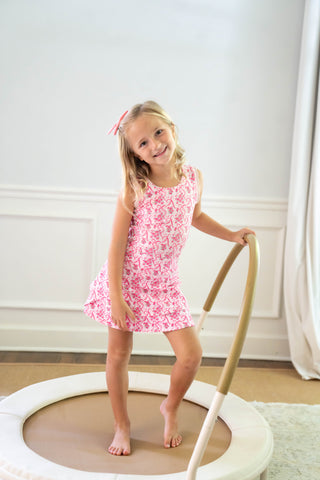 Leotard and Short Set ~ Bow Blossom