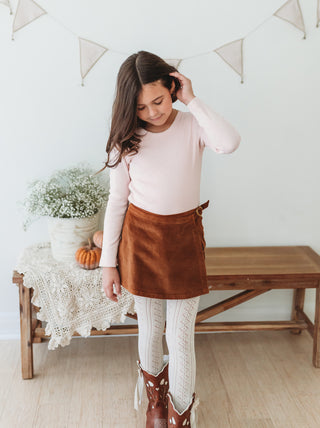 Bonnie Belle Pointelle Layering Shirt
