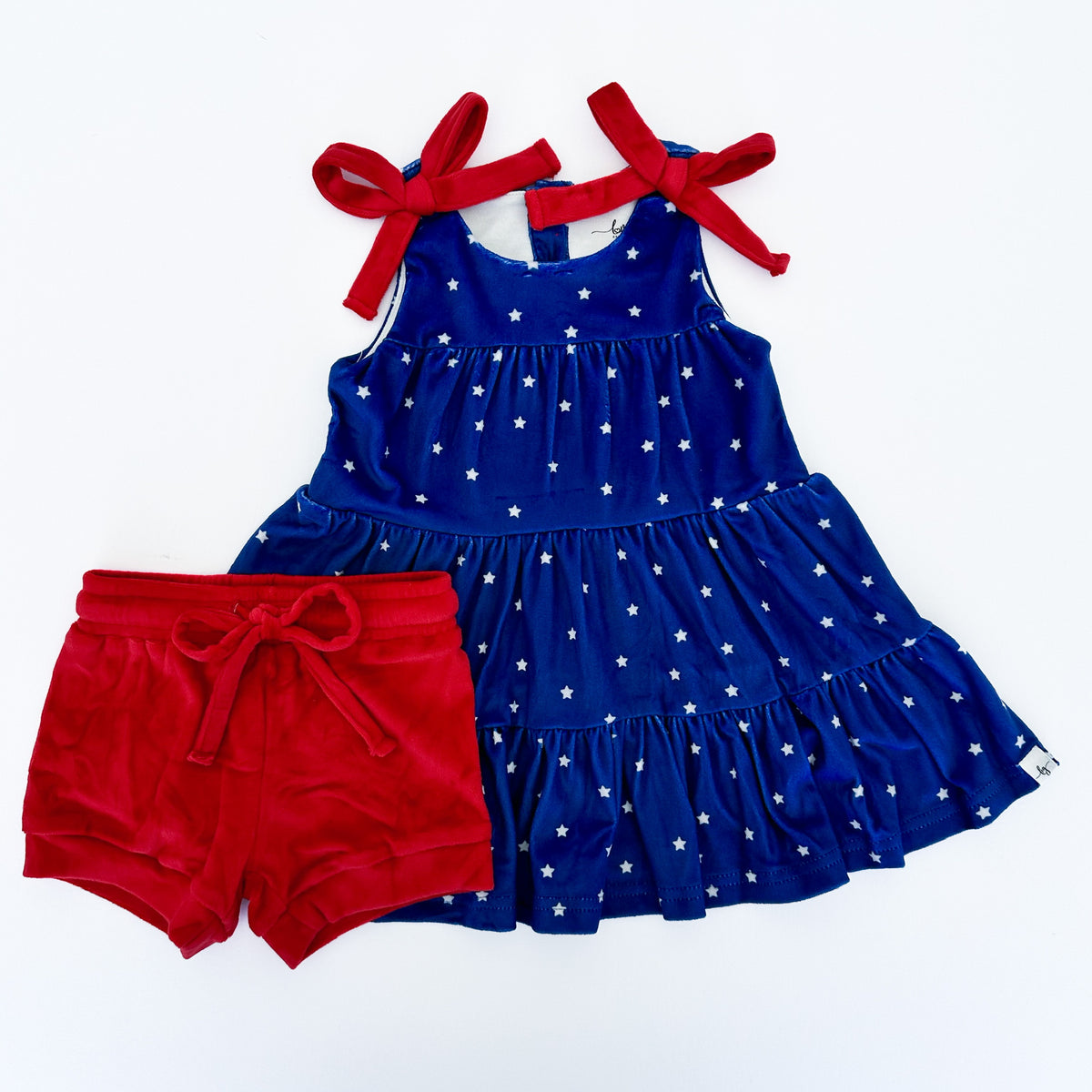 Navy Star Velour Basic Set