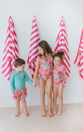 Pink Palm Paradise Everly One Piece