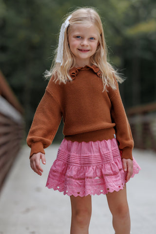 Simply Sweet Skort ~ Prairie Pink