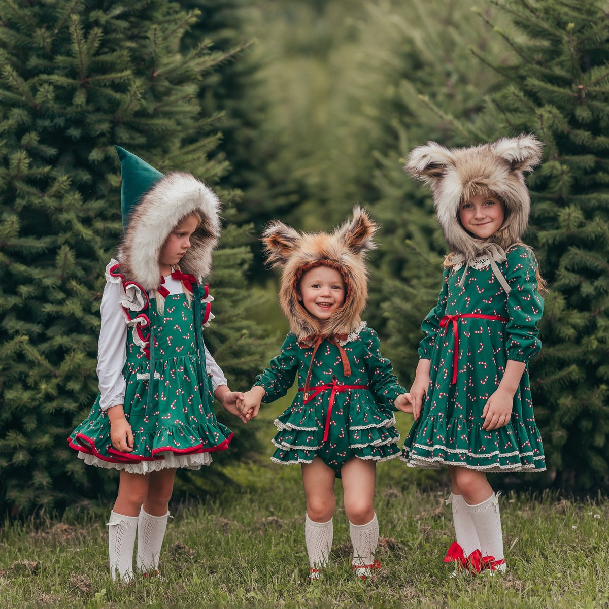 Peppermint Candy Pinafore