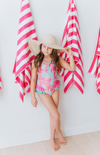 Pink Palm Paradise Everly One Piece