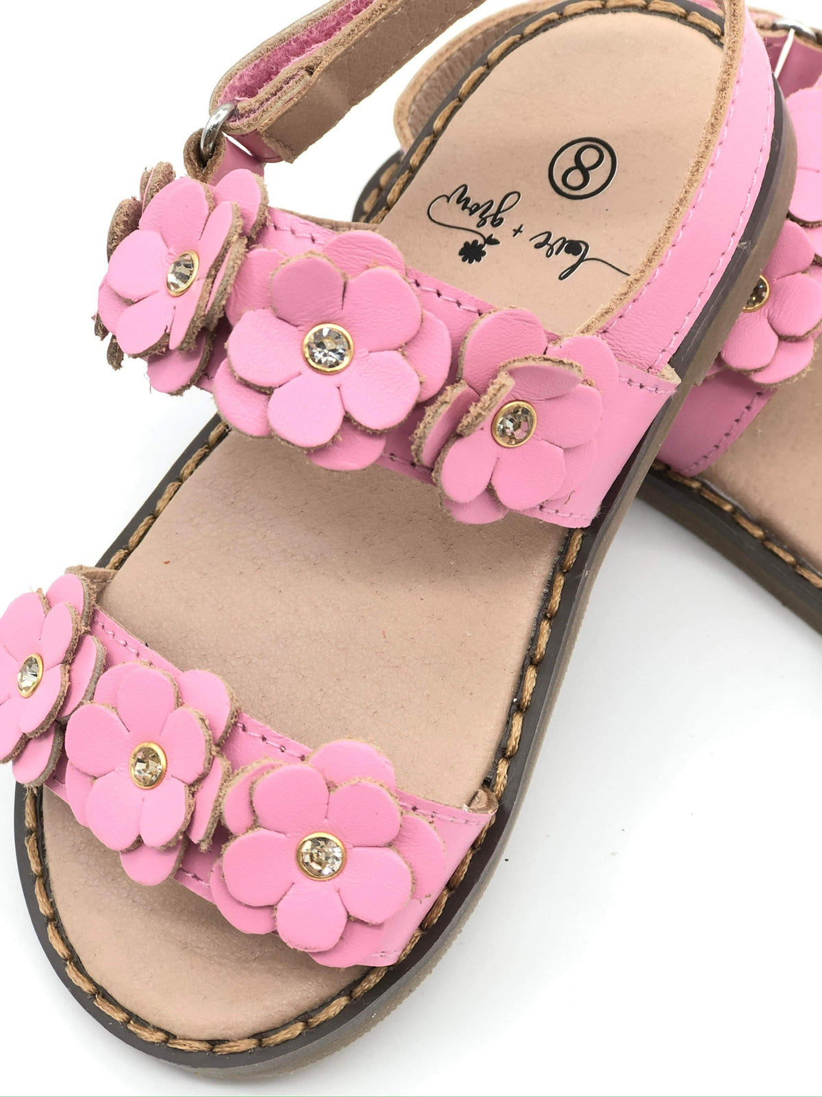 Flower Sandals - Pink