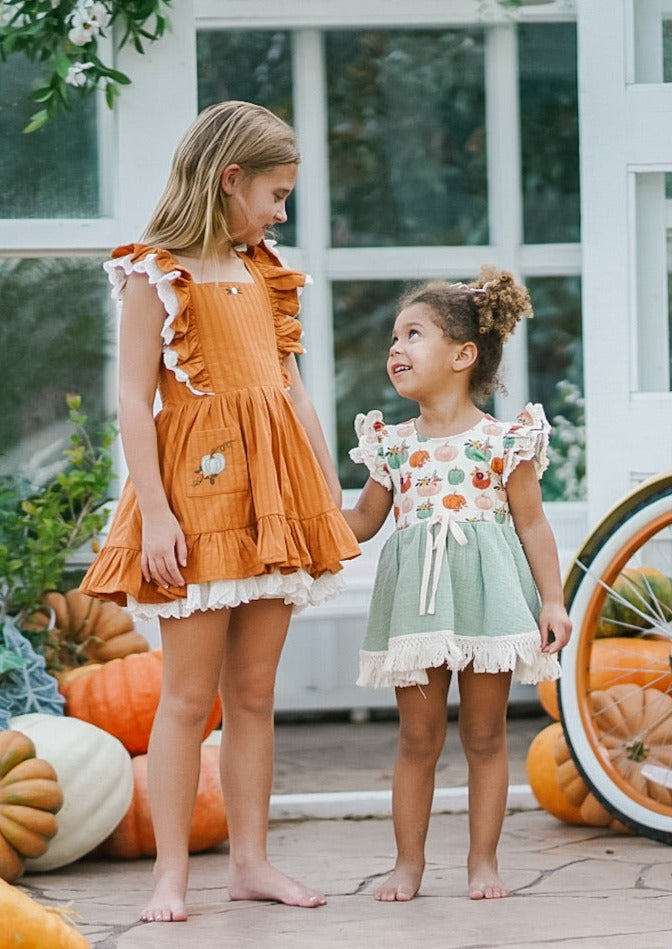 Pretty as a Pumpkin Pinafore