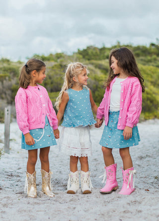 Candyland Denim Skort