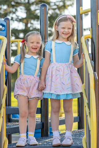 Color Me Cute Suspender Set