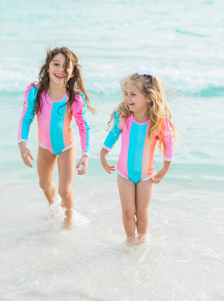 Long Sleeve Rashguard ~ Summer Sunset