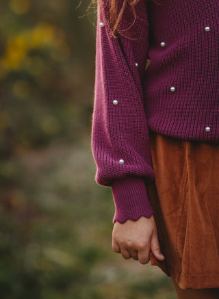 Orchid Pearl Sweater