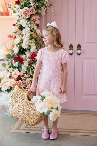 Disco Dazzle T-shirt Dress