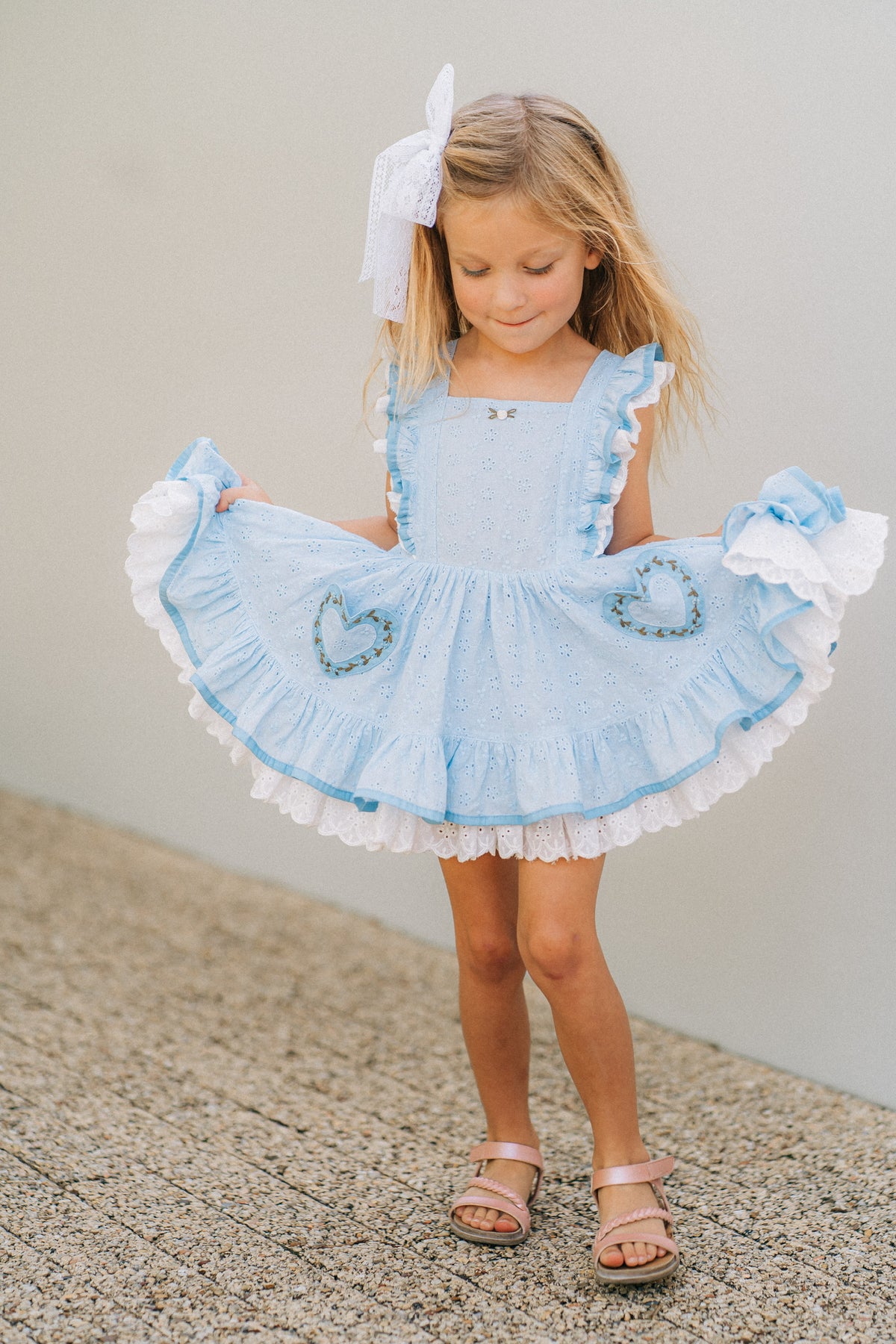 Heavenly Hearts Pinafore