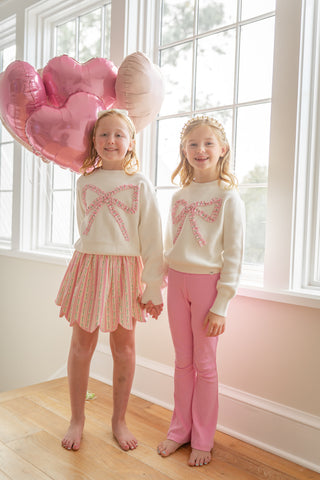 Snow Bow Sweater