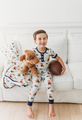Touchdown Bears Luxe Blanket