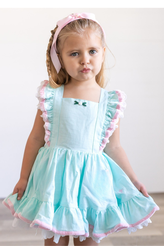 *PREORDER* Mint Easter Pinafore