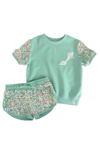 Sparkle Sport Set ~ Mermaid