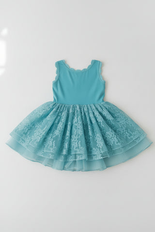 Daphne Short Dress and Shorts ~ Blue