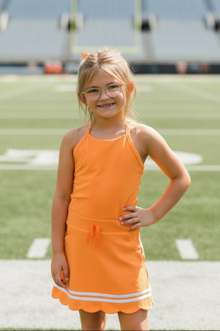 Gameday Scallop Athletic Set ~ Orange