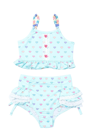 *PREORDER* Beaded Candyland High Waisted Bikini