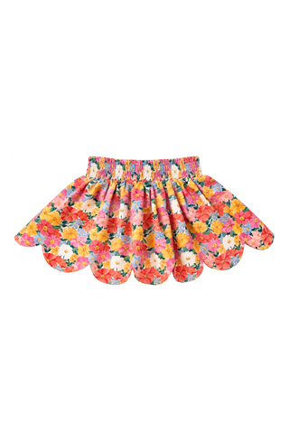 Marigold Meadow Scallop Skort