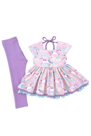 Unicorn Daydream Tunic Set