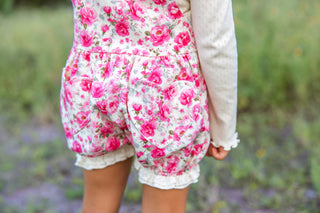 Prairie Rose Bloomer Overalls