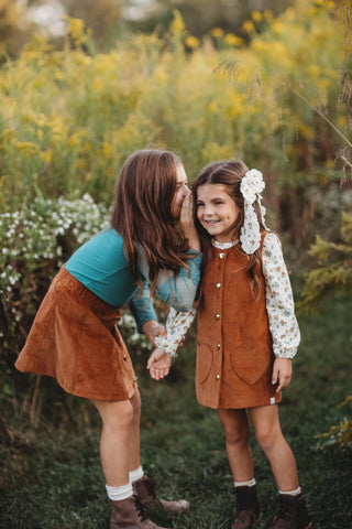 Corduroy Jumper ~ Caramel