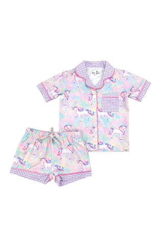 Unicorn Daydream Shorts Comfort Set